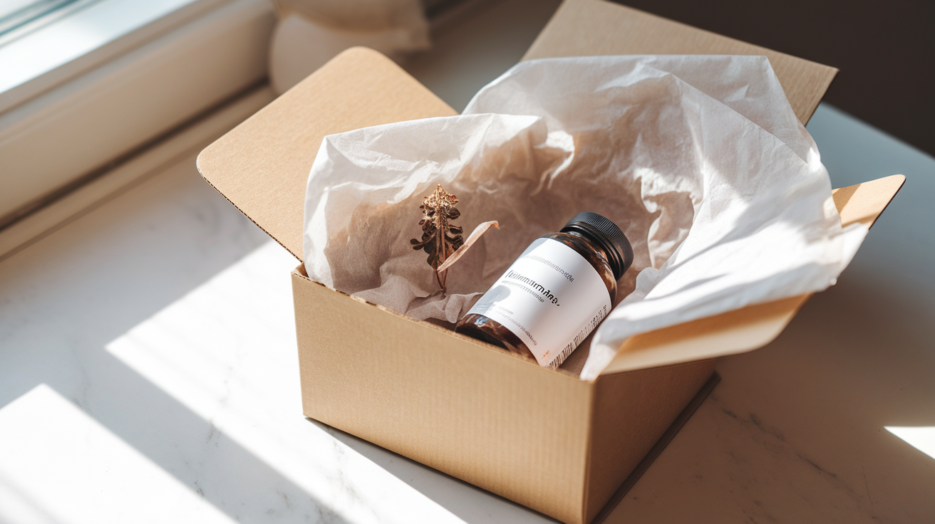 Balení ImunoMax Defend pro doručení
